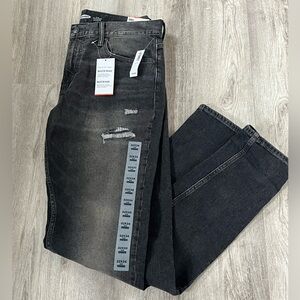 NWT men’s 32x34 distressed jeans slim Old Navy